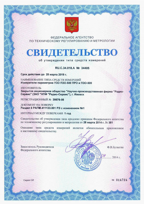 Измеритель параметров УЗО Радио-Сервис ПЗО-500 ПРО