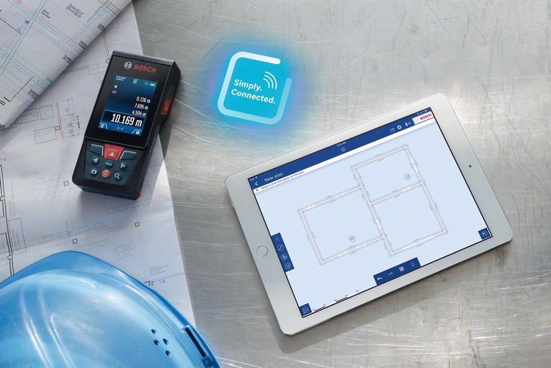 Лазерный дальномер Bosch GLM 120 C + BT 150 (0.601.072.F01)