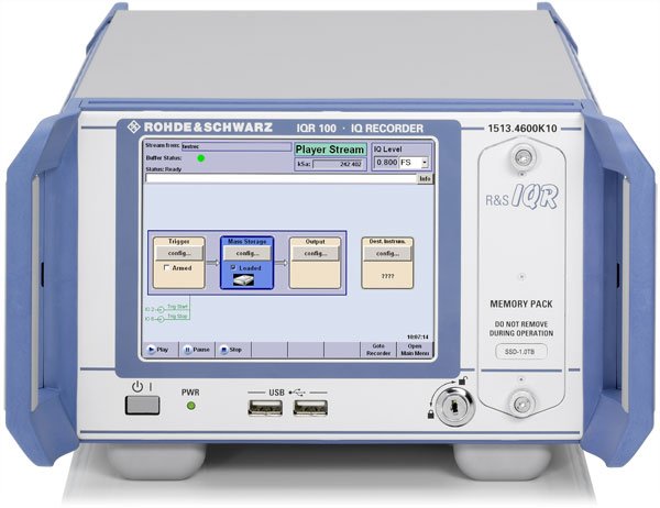 Устройство записи и воспроизведения Rohde Schwarz IQR100