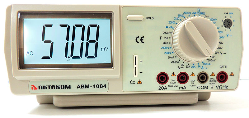 Вольтметр универсальный Актаком АВМ-4084