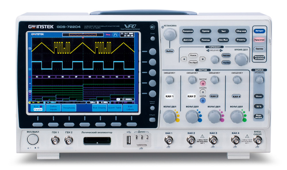 Осциллограф GW Instek GDS-72202