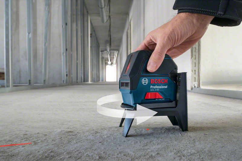 Лазерный уровень BOSCH GCL 2-50 + RM1 + BM3 + LR6 + кейс