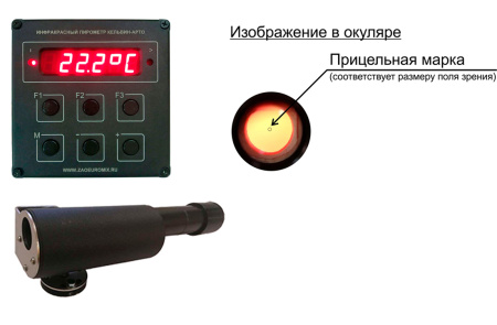 Инфракрасный пирометр Кельвин АРТО 1300 Т